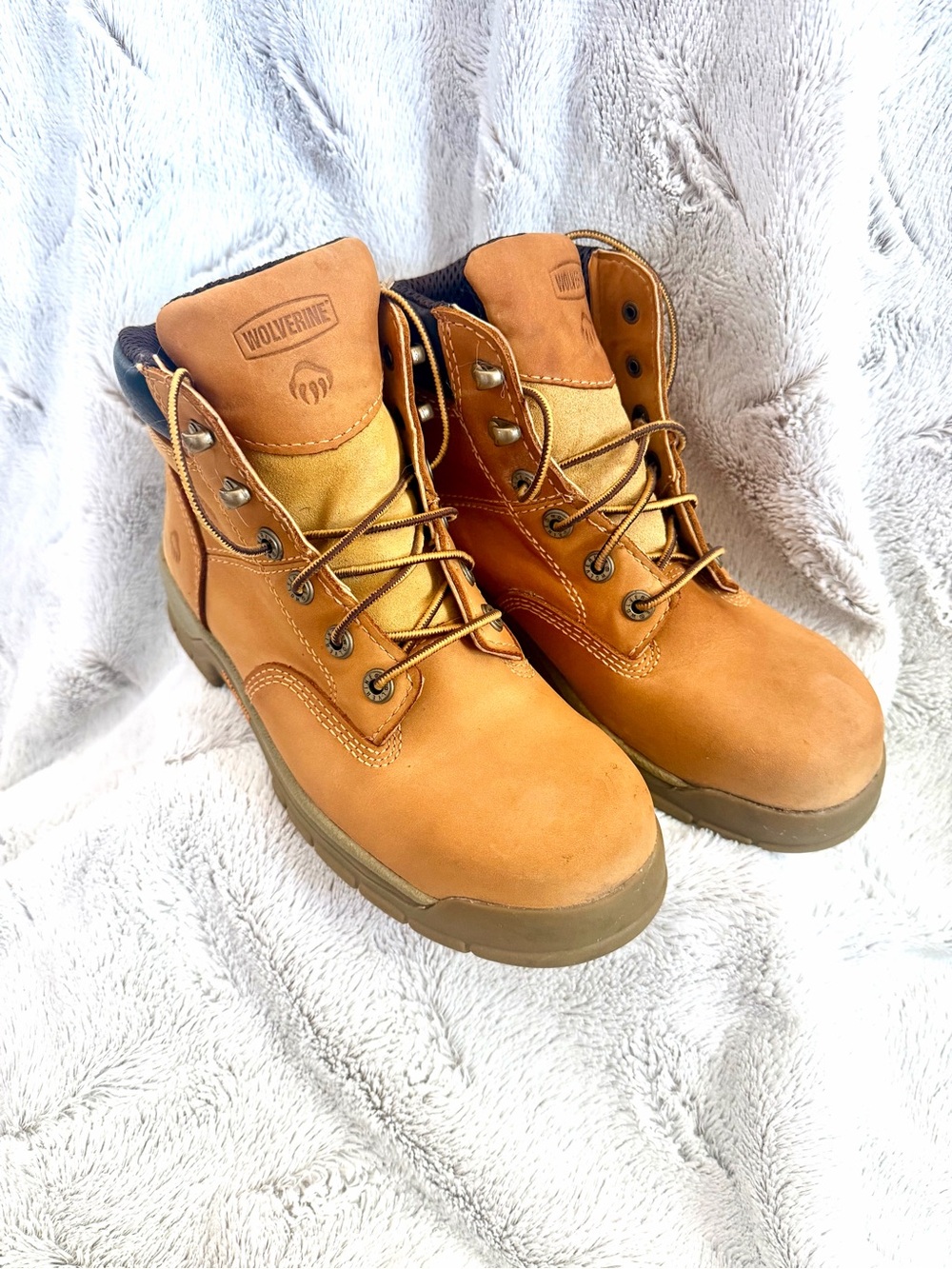 Wolverine Harrison W05065 Men's Work Boots in Wheat Brown 7M